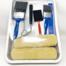 Wall painting tools paint roller brush tray kit set 12PK